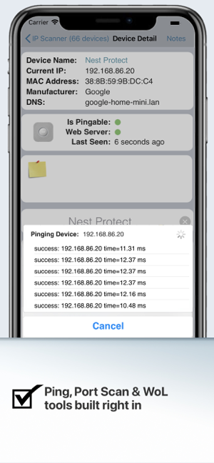 IP Scanner Ultra-schermafbeelding