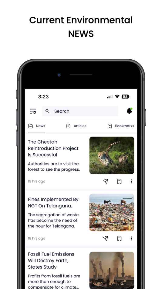 #4. Earth5R Environmental App (iOS) 由: Earth5R