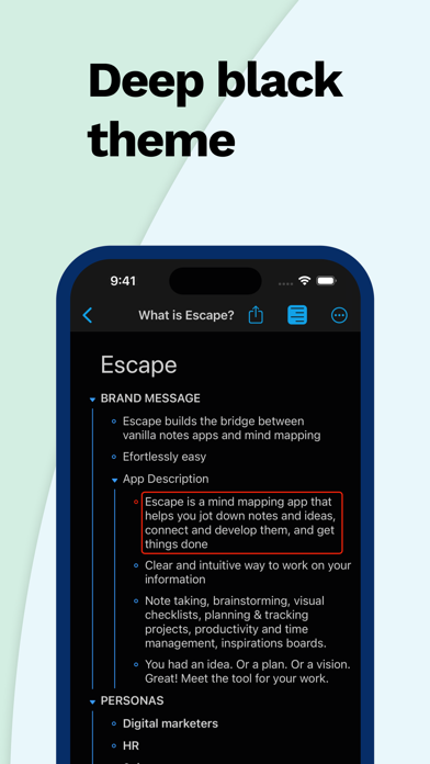 Escape - Mind Map & Outlineのおすすめ画像6