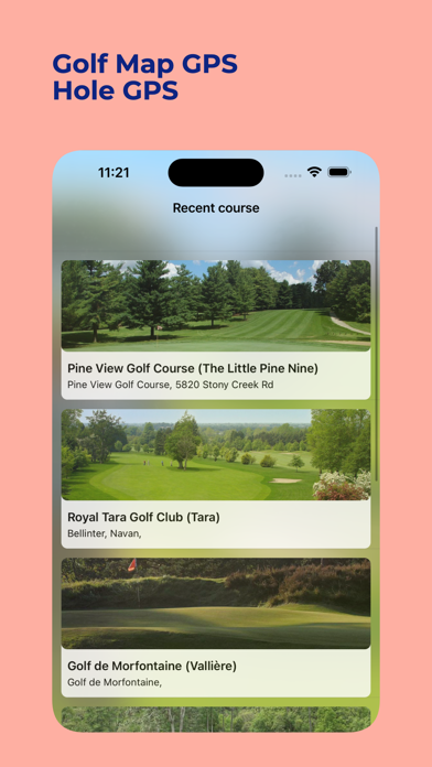 Golf GPS Screenshot