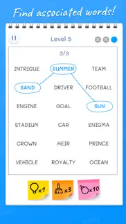 How to cancel & delete word match: association puzzle 1