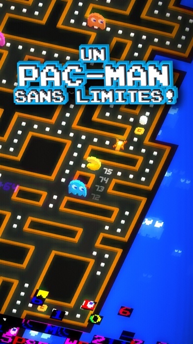 Screenshot #1 pour PAC-MAN 256 - Arcade Run