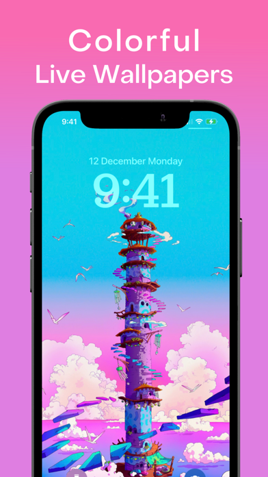 Screenshot #2 pour Aesthetic Wallpapers & Themes