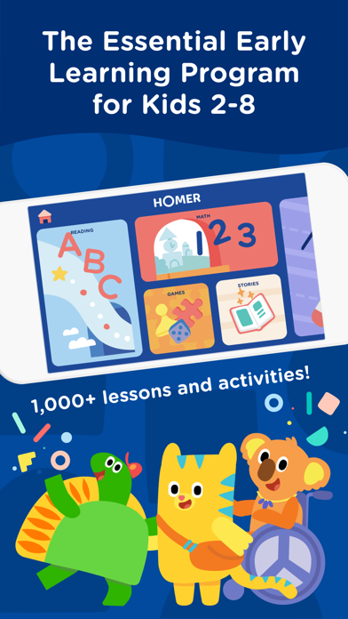 Screenshot #1 pour HOMER: Fun Learning For Kids