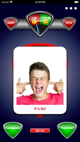 Game screenshot Lie Detector Face Test Game mod apk