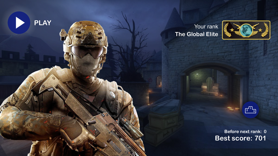 #3. CS:GO Quiz (iOS) By: Dmitry Koliush