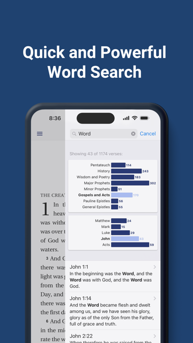Literal Word: Bible & Lexicon Screenshot