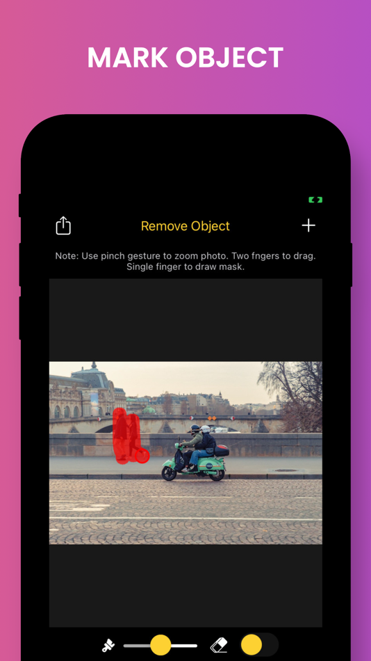 remove watermark erase objects - 1.7 - (iOS)