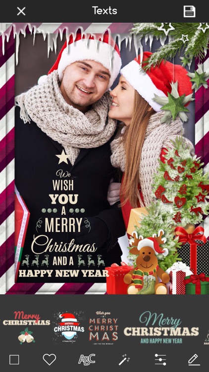 Christmas Photo Editor Sticker