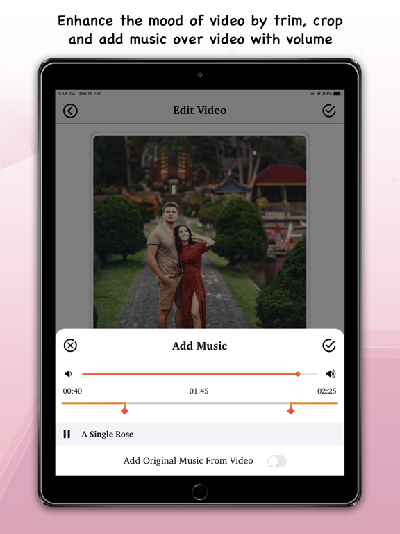 Screenshot #5 pour Videos Maker Photos With Song