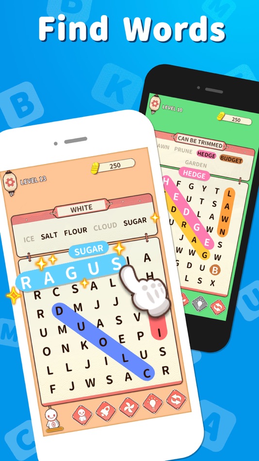 #1. Ring of Words - Search Games (iOS) 由: Stellars
