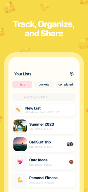‎Bucket List - The Bucket App Screenshot