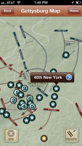 Gettysburg Battle App: July 2のおすすめ画像2
