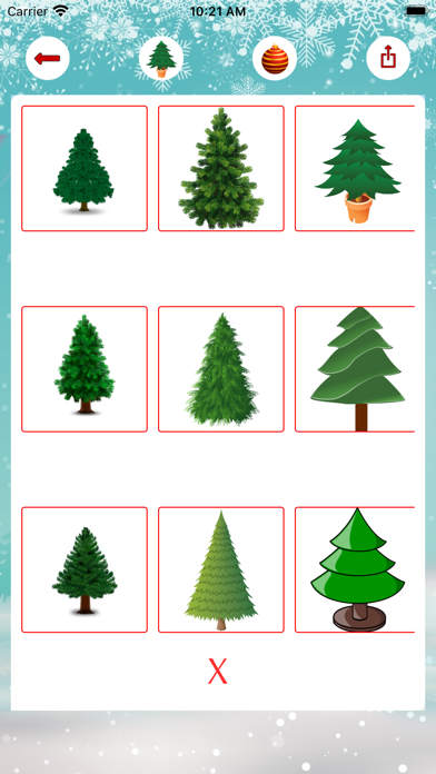 Christmas Tree and Snowman Screenshot