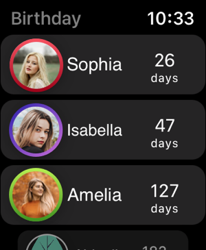 ‎Standby Birthday Countdown Screenshot
