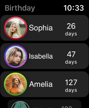 ‎Birthday Reminder Widget ++ 17 Screenshot