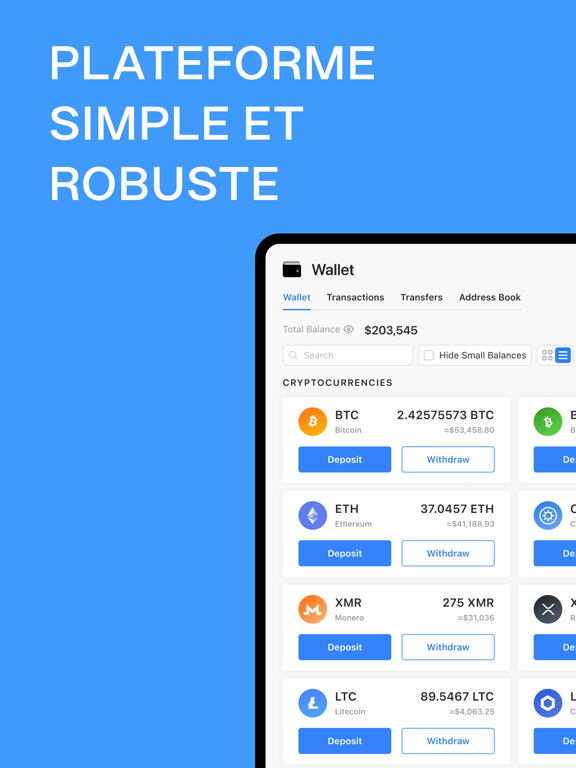 Screenshot #4 pour CoinLoan Сrypto Wallet & Loans