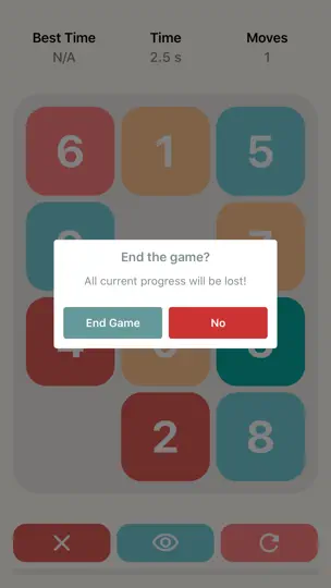 Screenshot von Up Slide Down auf dem iPhone 7