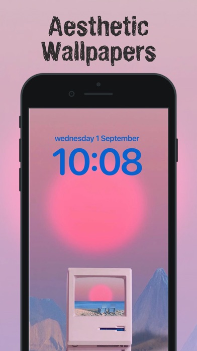 Pixel Pets & Island Wallpapers Screenshot