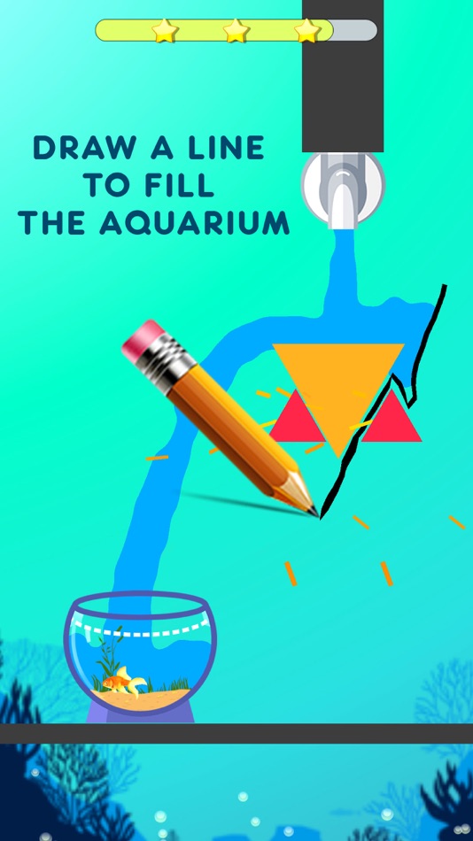 #1. Save The Fish - Physics Puzzle (iOS) Podle: Nirav Tank