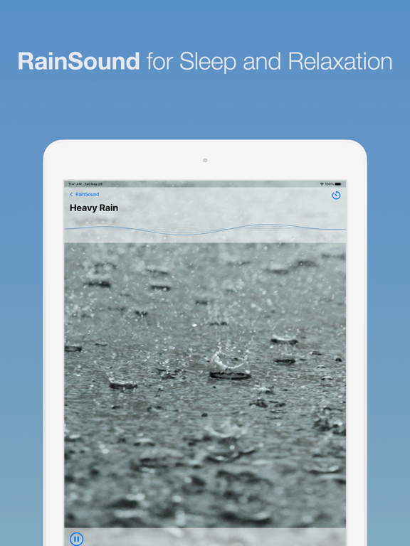 Screenshot #4 pour RainSound: Focus, Relax, Sleep
