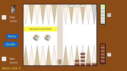 Backgammon from Dodofox screenshot 2