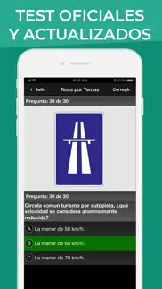 autoescuela móvil. test dgt iphone screenshot 4
