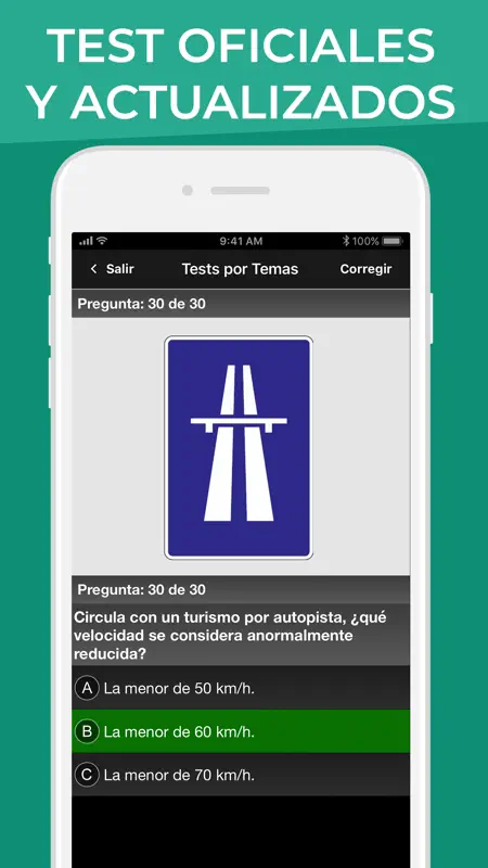 Autoescuela Móvil. Test DGT screenshot 4 of 8