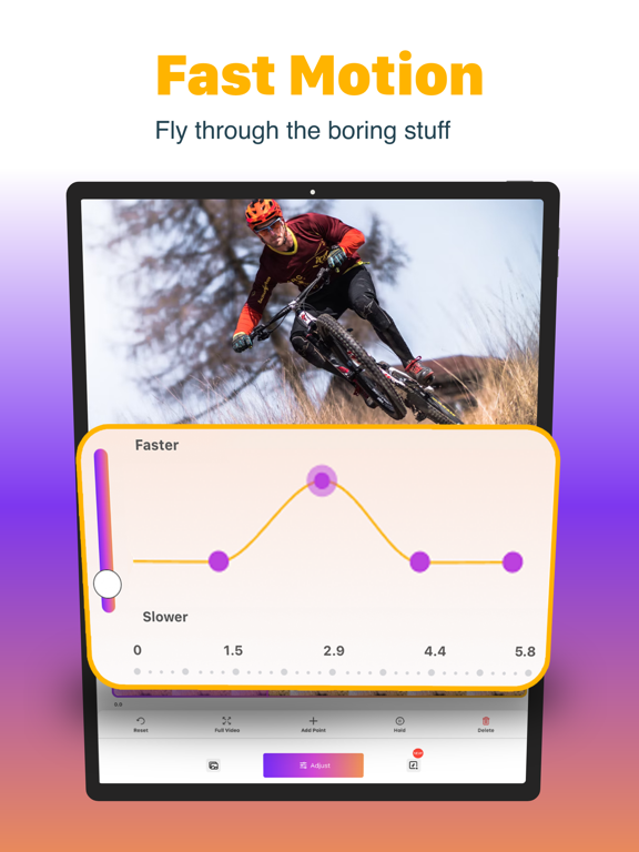 Screenshot #5 pour SloMo Slow Motion Video Editor