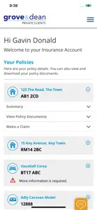 Grove and Dean Insurance screenshot #3 for iPhone
