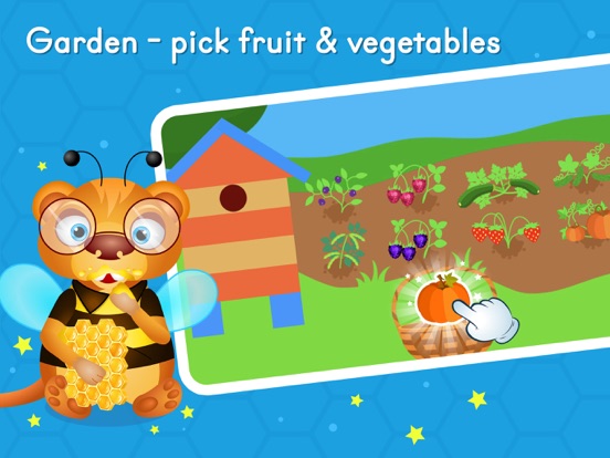 123 Kids Fun Bee Adventure iPad screenshot 10 - Education app