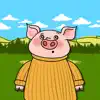 Three Little Pigs Word Builder delete, cancel