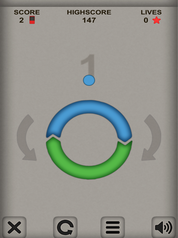 Catch the rush ball iPad screenshot