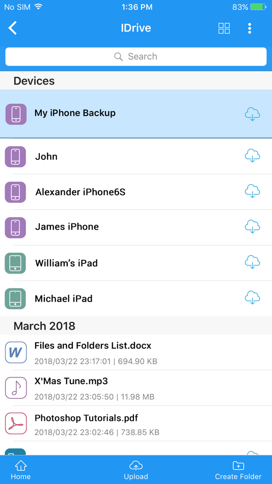 #4. IDrive Online Backup (iOS) 由: IDrive Incorporated
