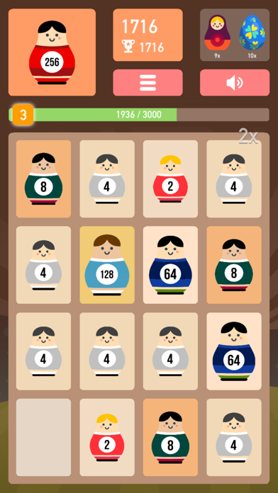 Matryoshka Puzzle Game Screenshot