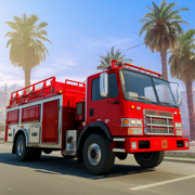 Firefighter Truck: 911 Rescue