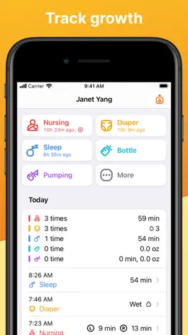 Game screenshot Mango Baby - Newborn Tracker mod apk