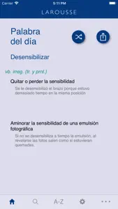 Larousse Spanish Basic screenshot #2 for iPhone