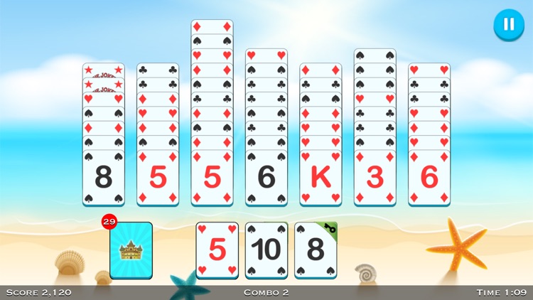 Solitaire : 3 Card Slots