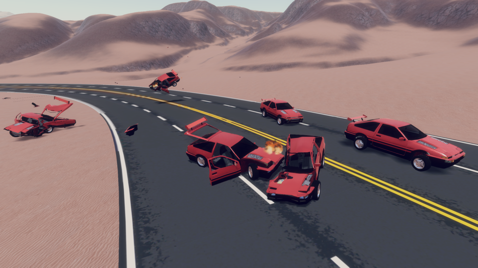 #2. Car Crash Simulator Sandbox 3D (iOS) 由: Evgeny Grishakov