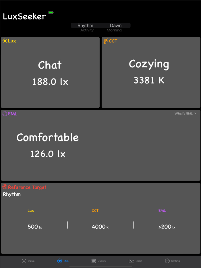 LuxSeeker -  BLE LightMeter