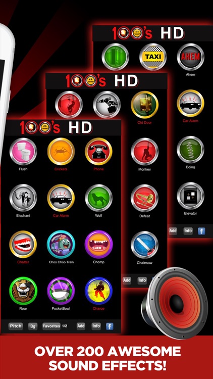 100's of Buttons & Sounds HD screenshot-1