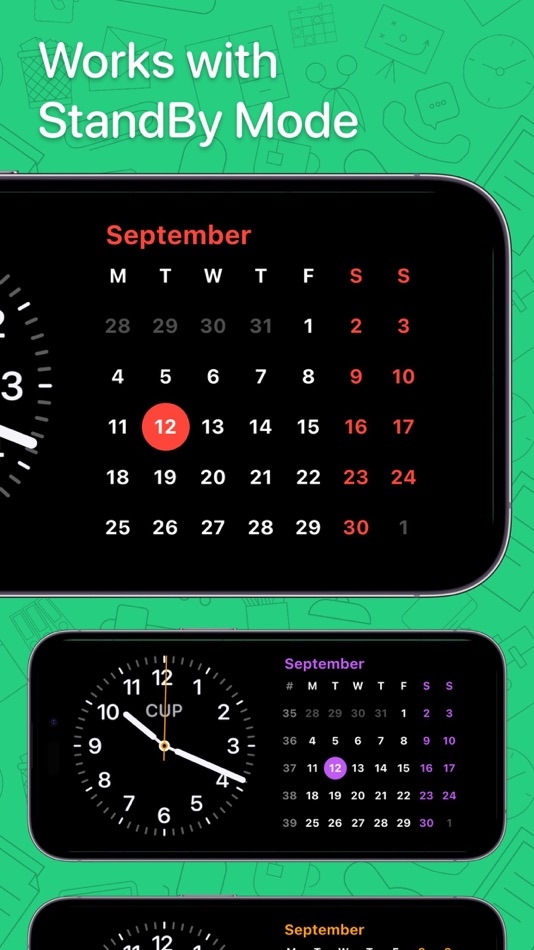#3. Calendar. Simple Calendars (macOS) 由: Vitaly Kuz'menko