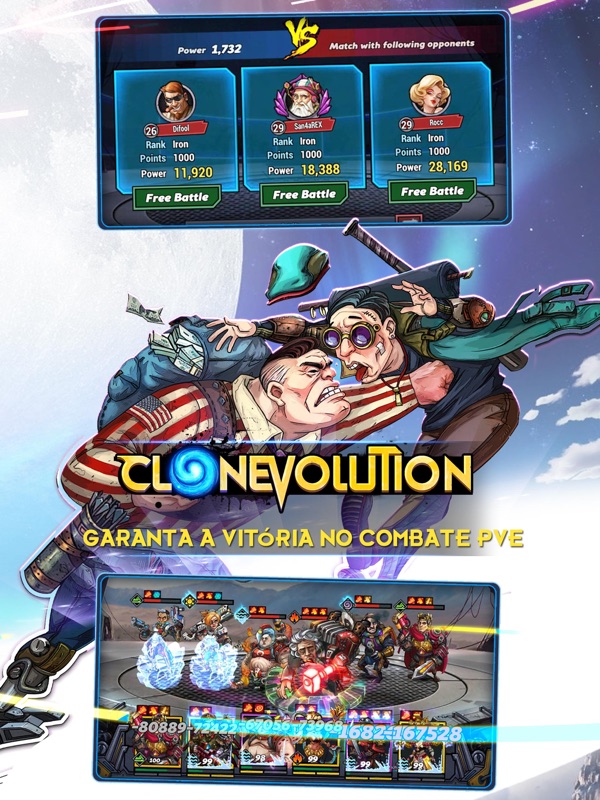 Clone Evolution: RPG Battle screenshot 9