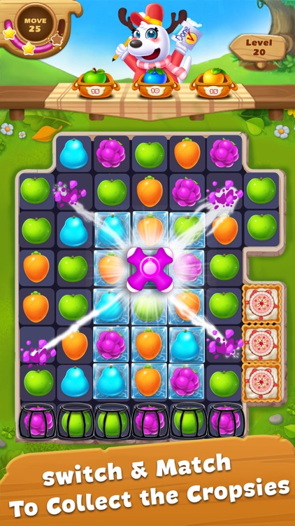 Fruit Crush - Match 3 Saga screenshot-3