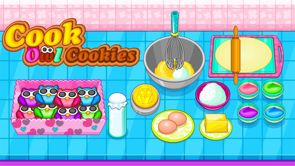 #1. Cooking owl cookies game (iOS) 由: Les Placements R.A. Inc.