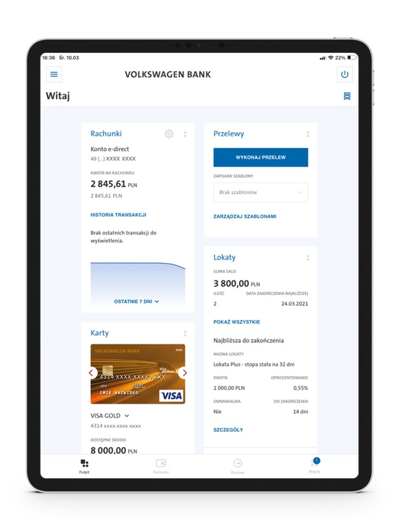 Screenshot #5 pour Volkswagen Bank PL