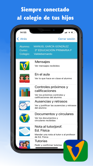 Colegios El Valle Screenshot