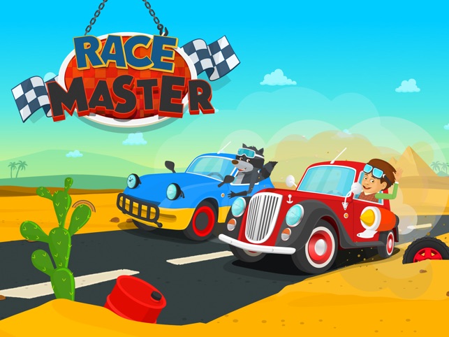 Jogo de carros de corrida para crianças de 4 anos gratis com animais  infantil na App Store