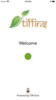 tiffins restaurant iphone screenshot 1